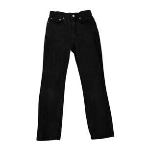 Free Assembly Relaxed Taper Black Jeans Size Youth Boy's 10